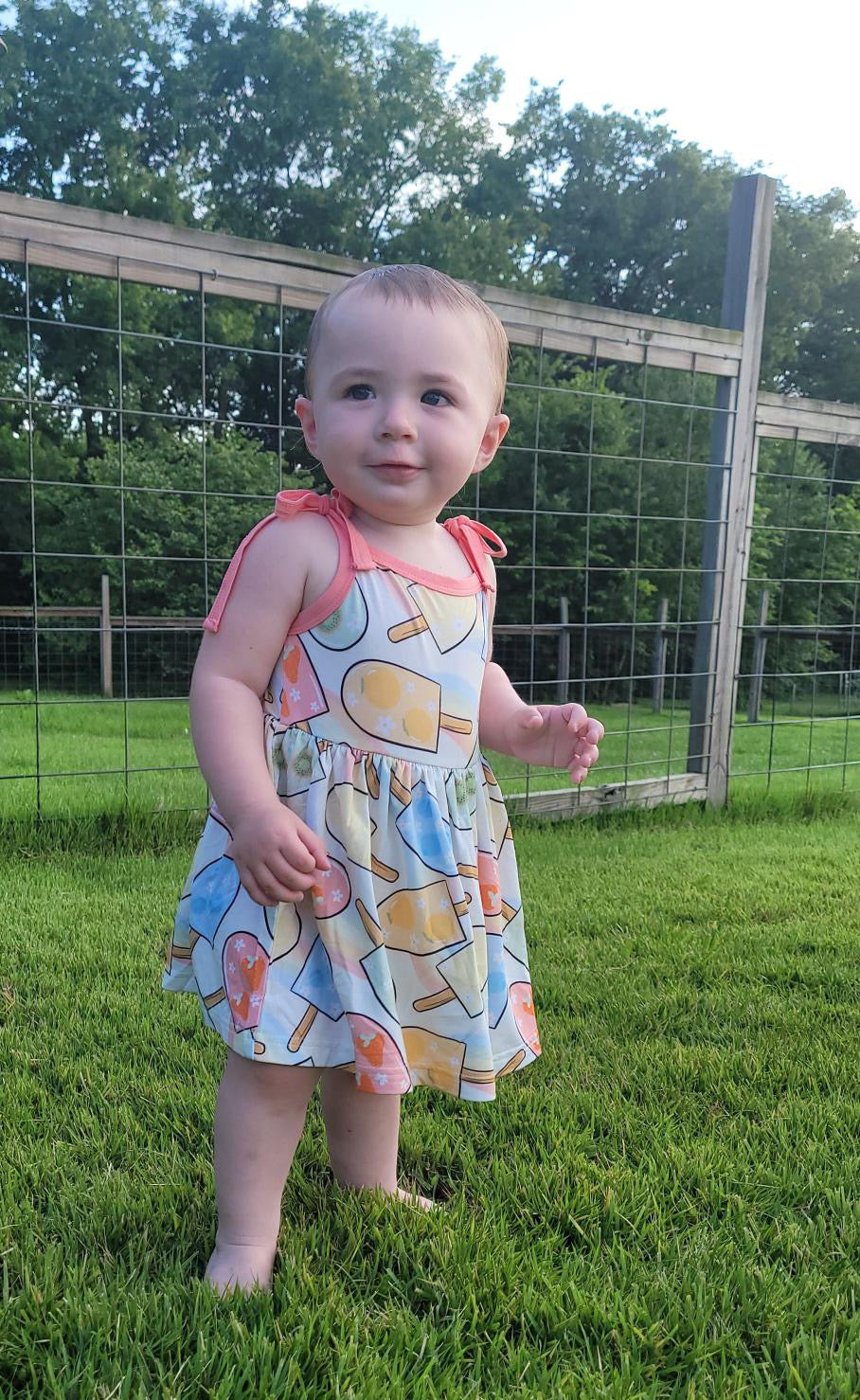 Anything is Popsicle Baby Dress