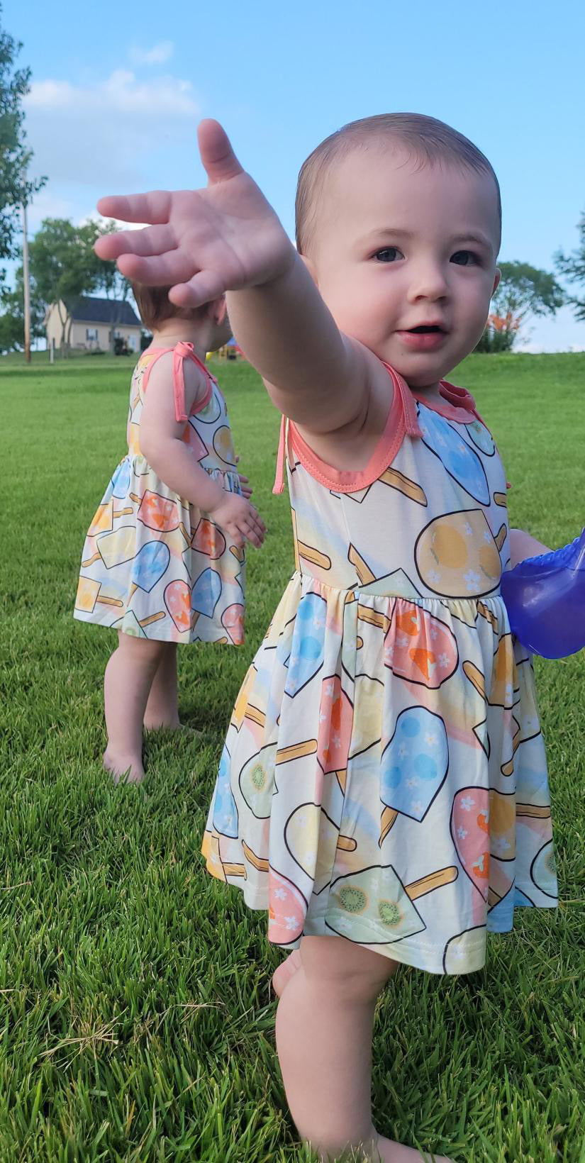 Anything is Popsicle Baby Dress