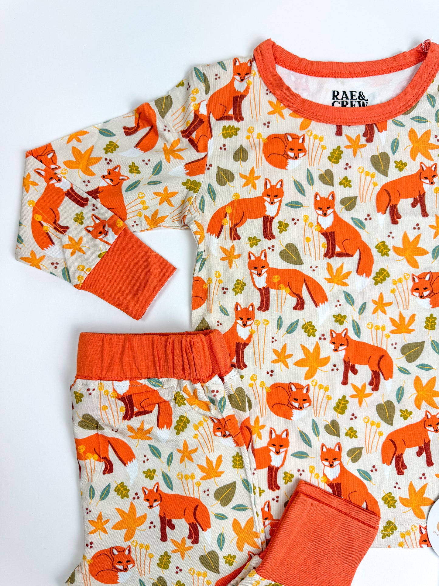Fox 2-piece Pajamas