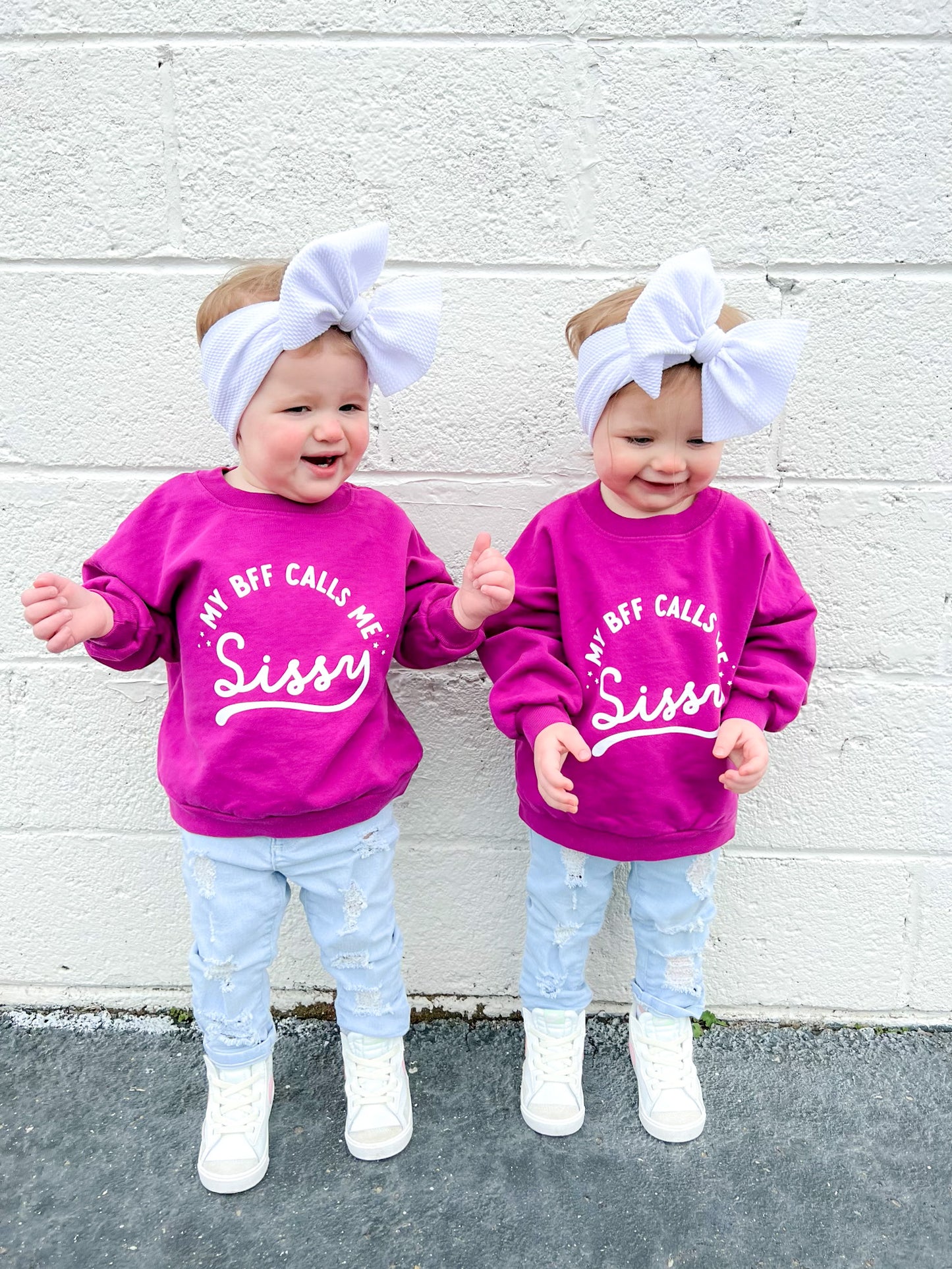 *IMPERFECT* Oversized Sissy BFF Sweatshirt