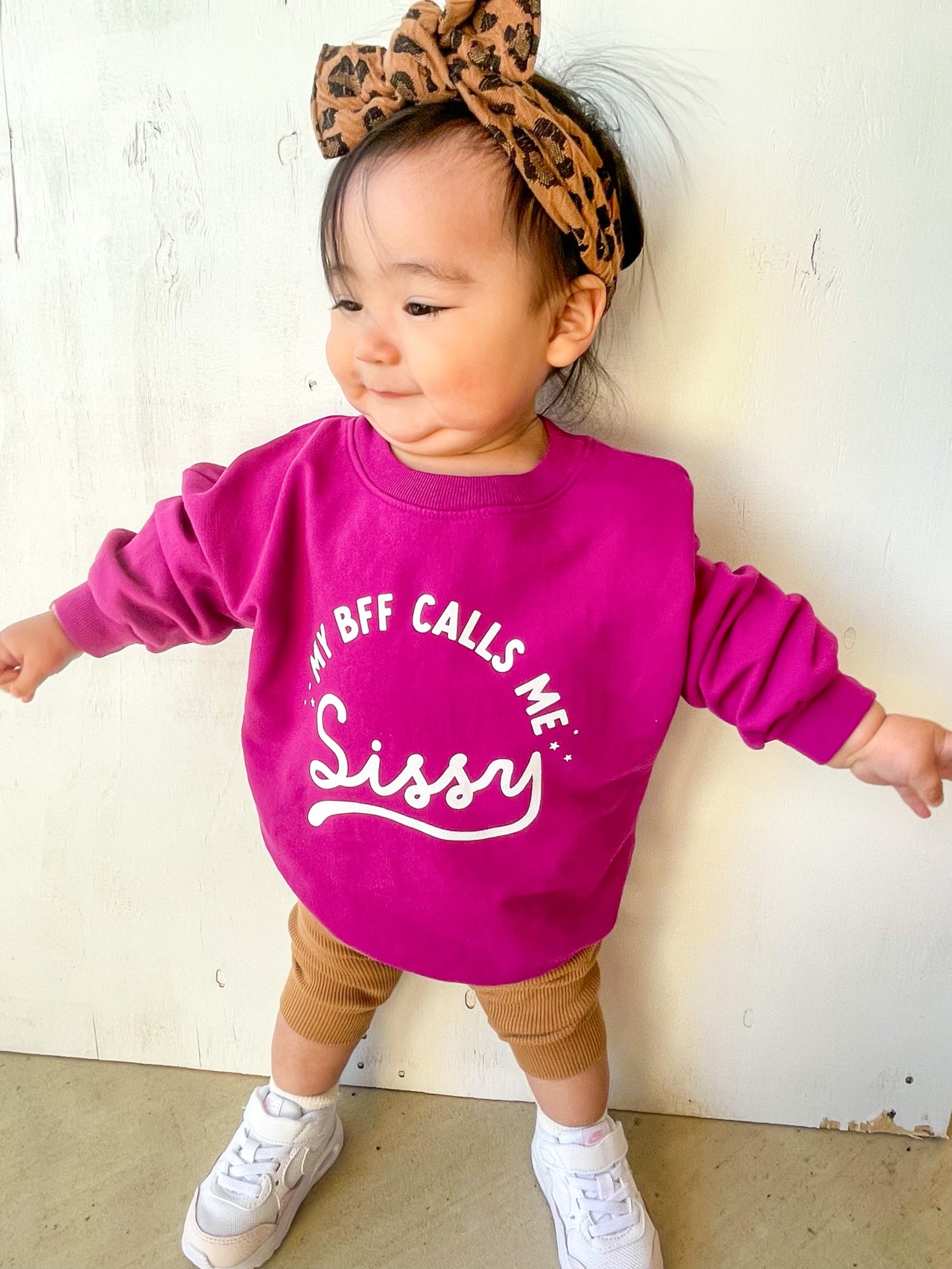 *IMPERFECT* Oversized Sissy BFF Sweatshirt