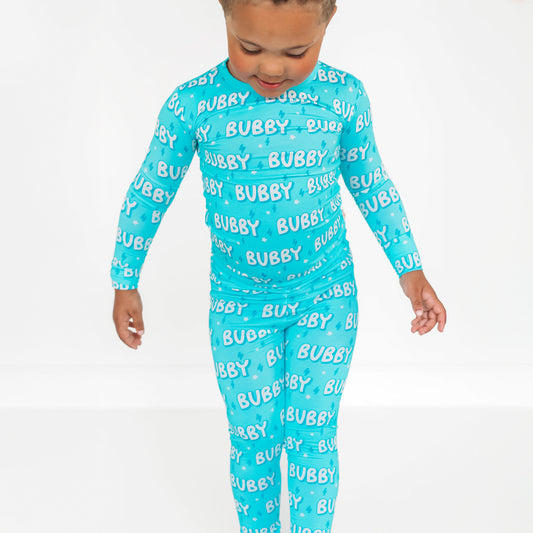Blue Bubby 2-piece PJ's