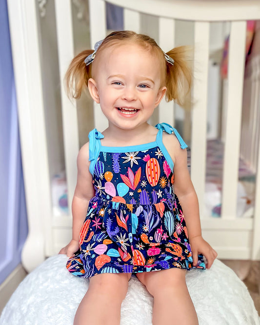 Cacti Cutie Toddler Dress