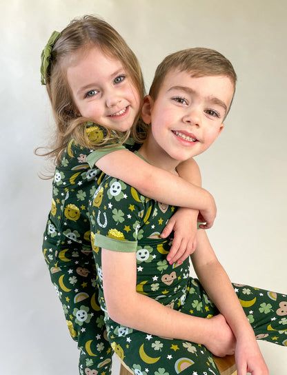 lucky charms bamboo pajamas Lucky Charm 2-Piece Pajamas 10/12